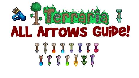 terraria arrow recipe|best pre hardmode arrows terraria.